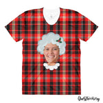 Load image into Gallery viewer, Custom Face Couple Christmas T-shirts - Guestbookery

