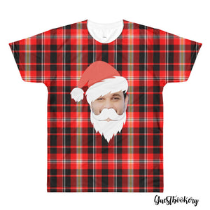 Custom Face Couple Christmas T-shirts - Guestbookery
