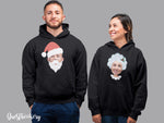 Load image into Gallery viewer, Custom Face Couple Hoodies - Guestbookery
