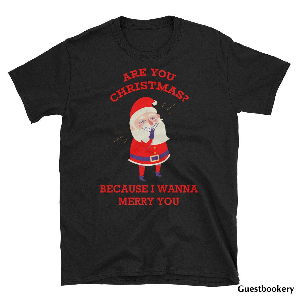 Christmas Pick Up Line T-shirt - Guestbookery