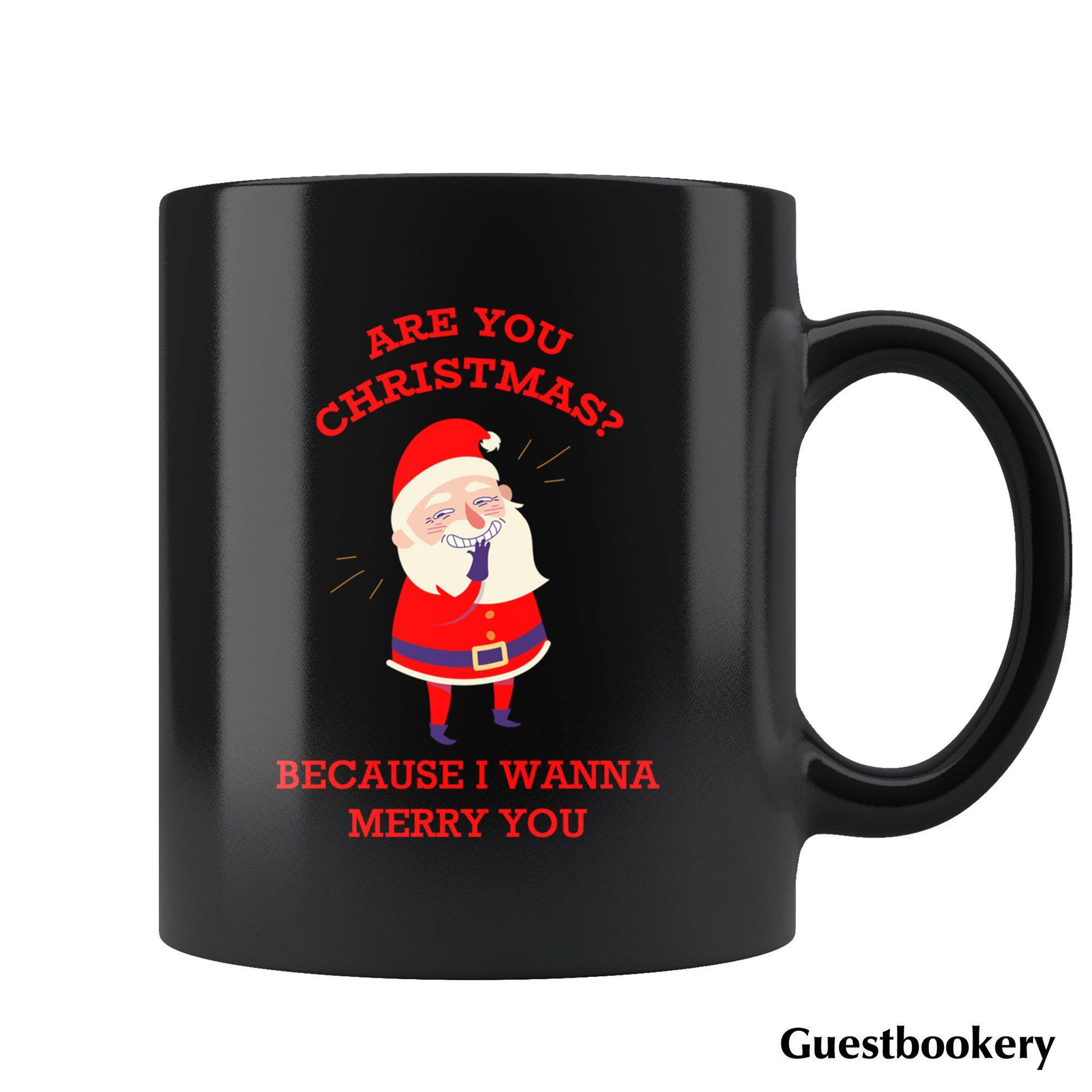 Pick Up Line Christmas Mug