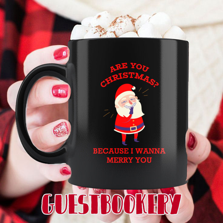 Pick Up Line Christmas Mug