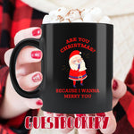 Load image into Gallery viewer, Pick Up Line Christmas Mug - Guestbookery
