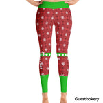 Load image into Gallery viewer, Elf Christmas Leggings - Guestbookery

