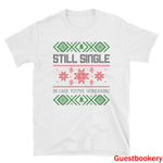 Load image into Gallery viewer, Still Single Christmas T-shirt - Guestbookery
