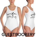 Load image into Gallery viewer, Wife Of The Party Swimsuit - Guestbookery
