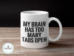 Load image into Gallery viewer, My Brain Has Too Many Tabs Open Mug
