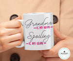 Load image into Gallery viewer, Grandma is My Name Spoiling is My Game Mug - Guestbookery
