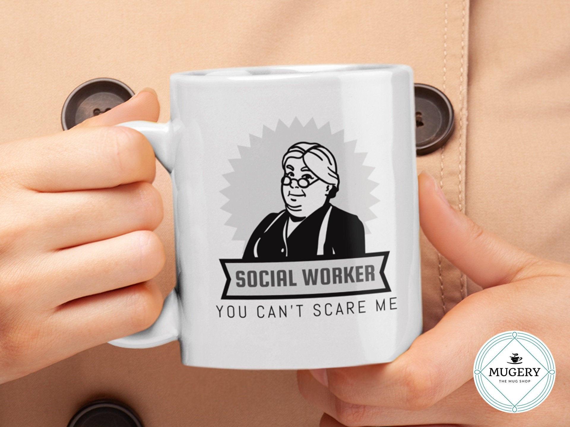 Funny Social Worker Mug