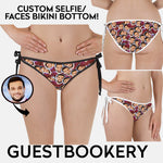 Load image into Gallery viewer, Custom Faces Bikini Bottom
