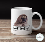 Load image into Gallery viewer, PUG Mug - Not Today - Guestbookery
