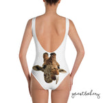 Load image into Gallery viewer, Giraffe Swimsuit - Guestbookery

