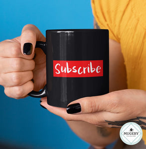 Subscribe Mug - Guestbookery