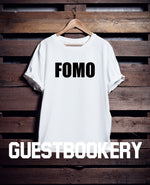 Load image into Gallery viewer, FOMO T-shirt - Guestbookery
