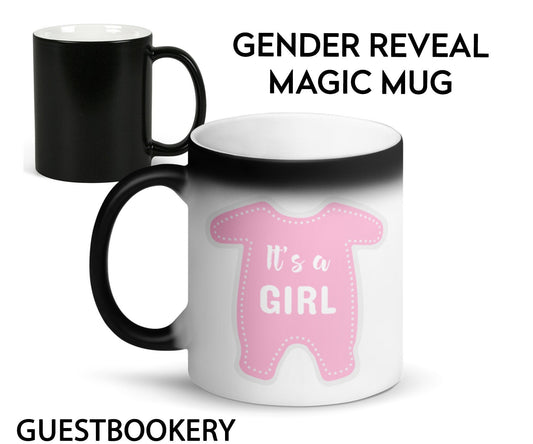 GENDER REVEAL Magic Mug - Girl