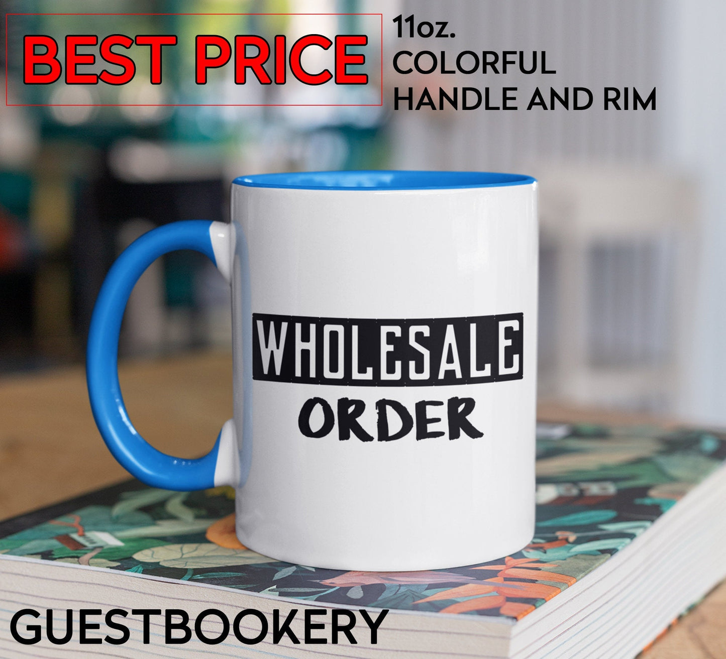 Wholesale Custom Accent Mugs