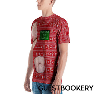 Proud Member of the Naughty List T-Shirt - Guestbookery