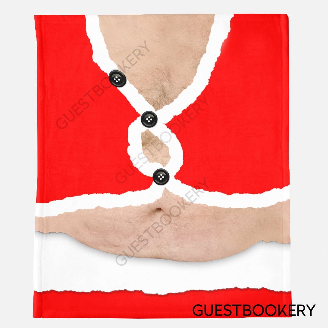Fat Santa Blanket - Guestbookery