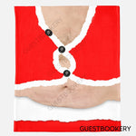 Load image into Gallery viewer, Fat Santa Blanket - Guestbookery
