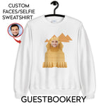 Load image into Gallery viewer, Custom Face Sphinx Sweatshirt
