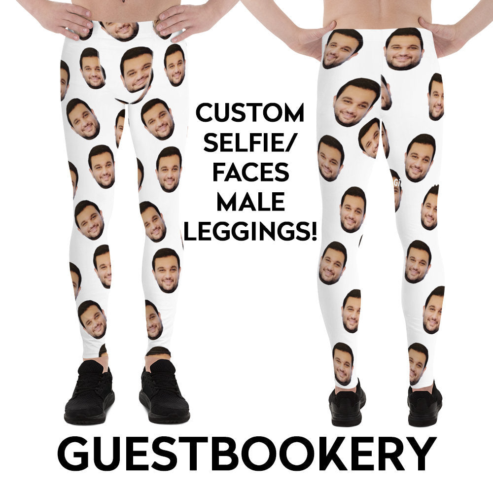 Custom Faces Male Leggings