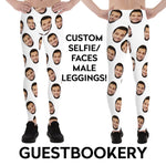 Load image into Gallery viewer, Custom Faces Male Leggings
