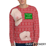 Load image into Gallery viewer, Proud Member of the Naughty List Sweatshirt - Guestbookery
