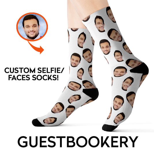 Custom Face Selfie Socks