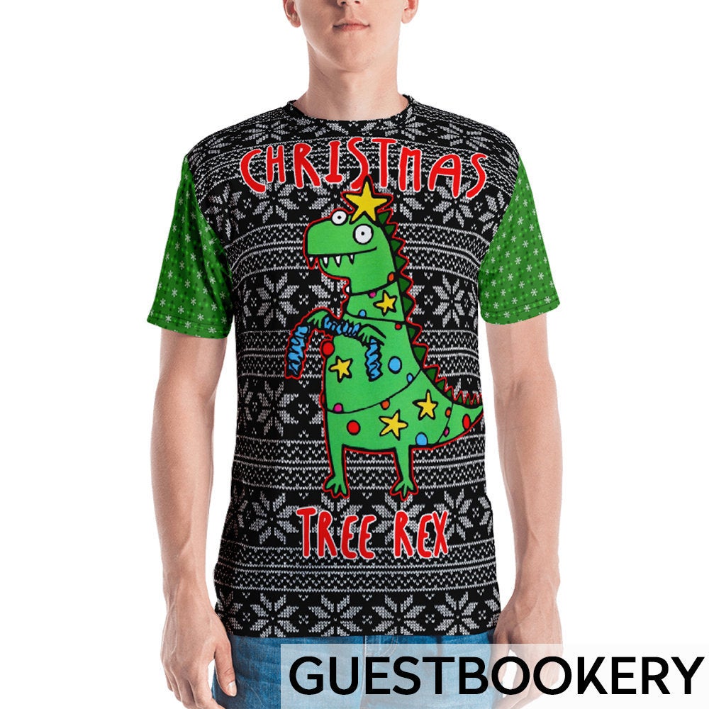 T-Rex Ugly Christmas T-shirt