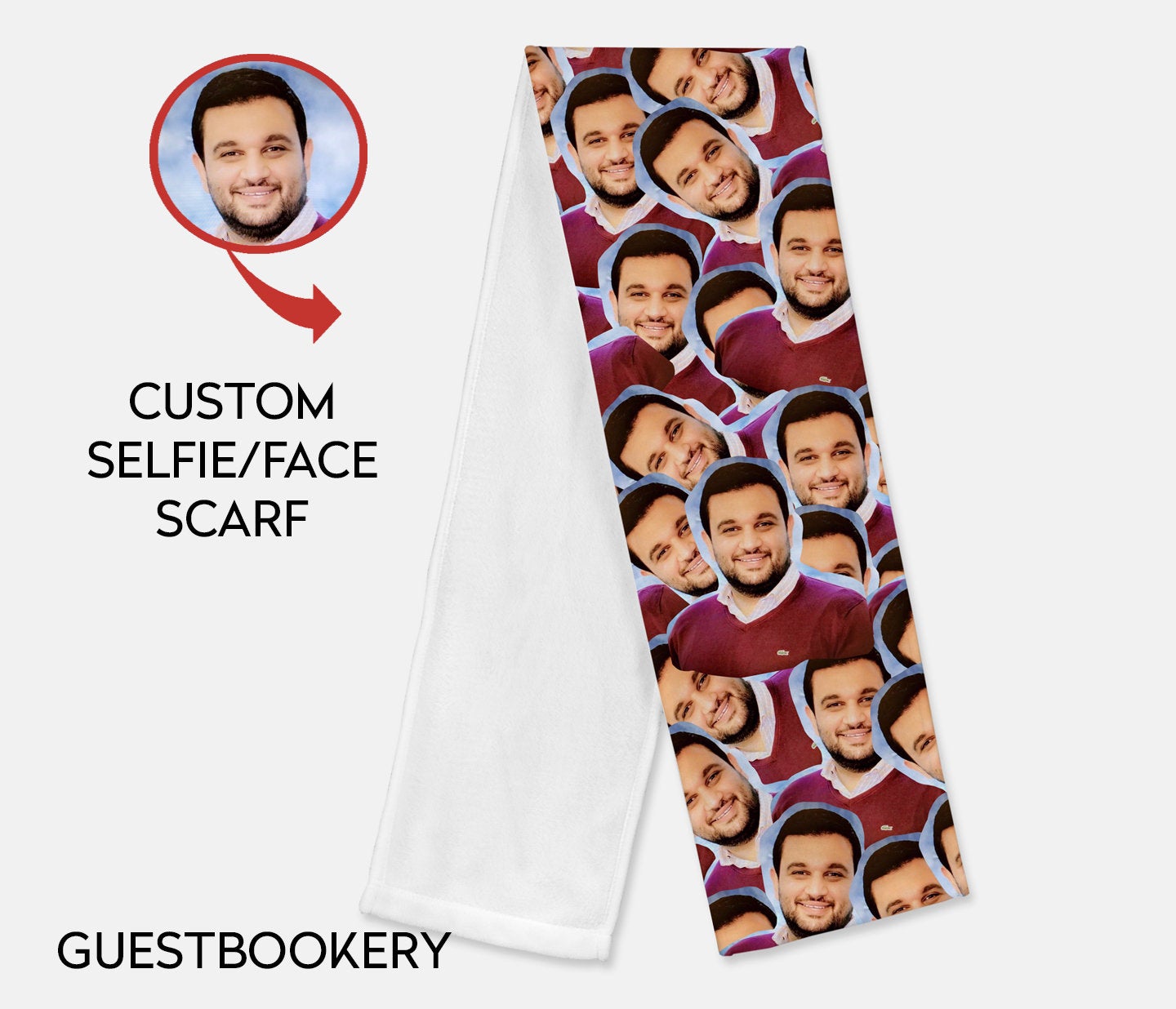 Custom Faces Scarf