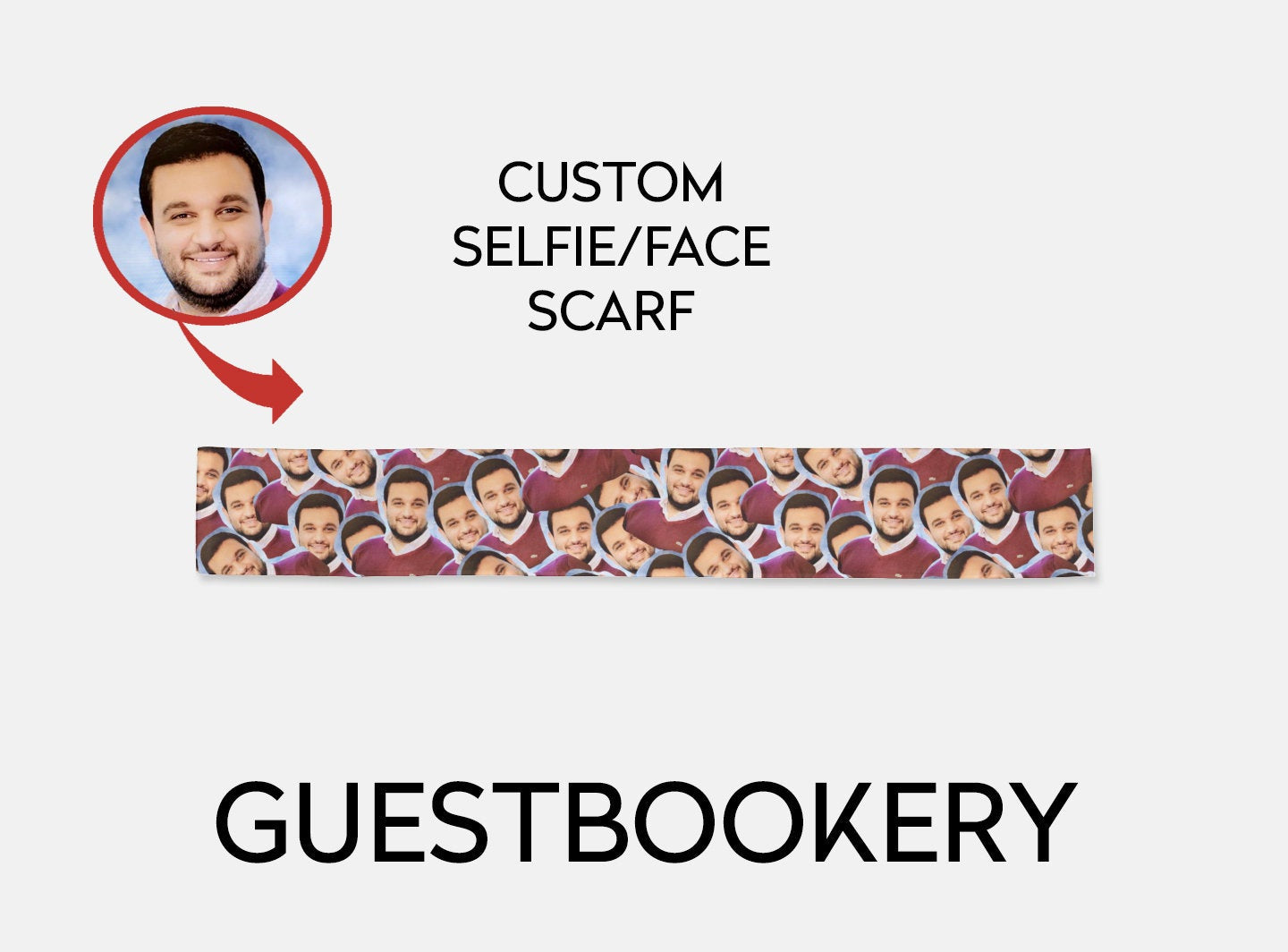 Custom Faces Scarf