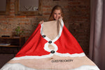 Load image into Gallery viewer, Fat Santa Blanket - Guestbookery
