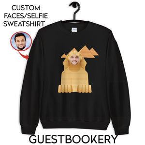 Custom Face Sphinx Sweatshirt