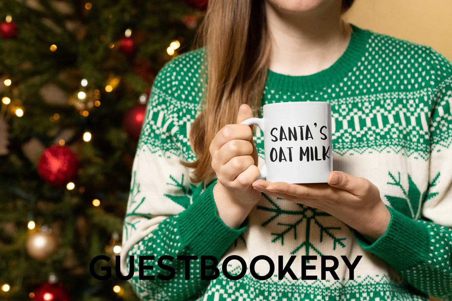 Santa's Oat Milk Mug