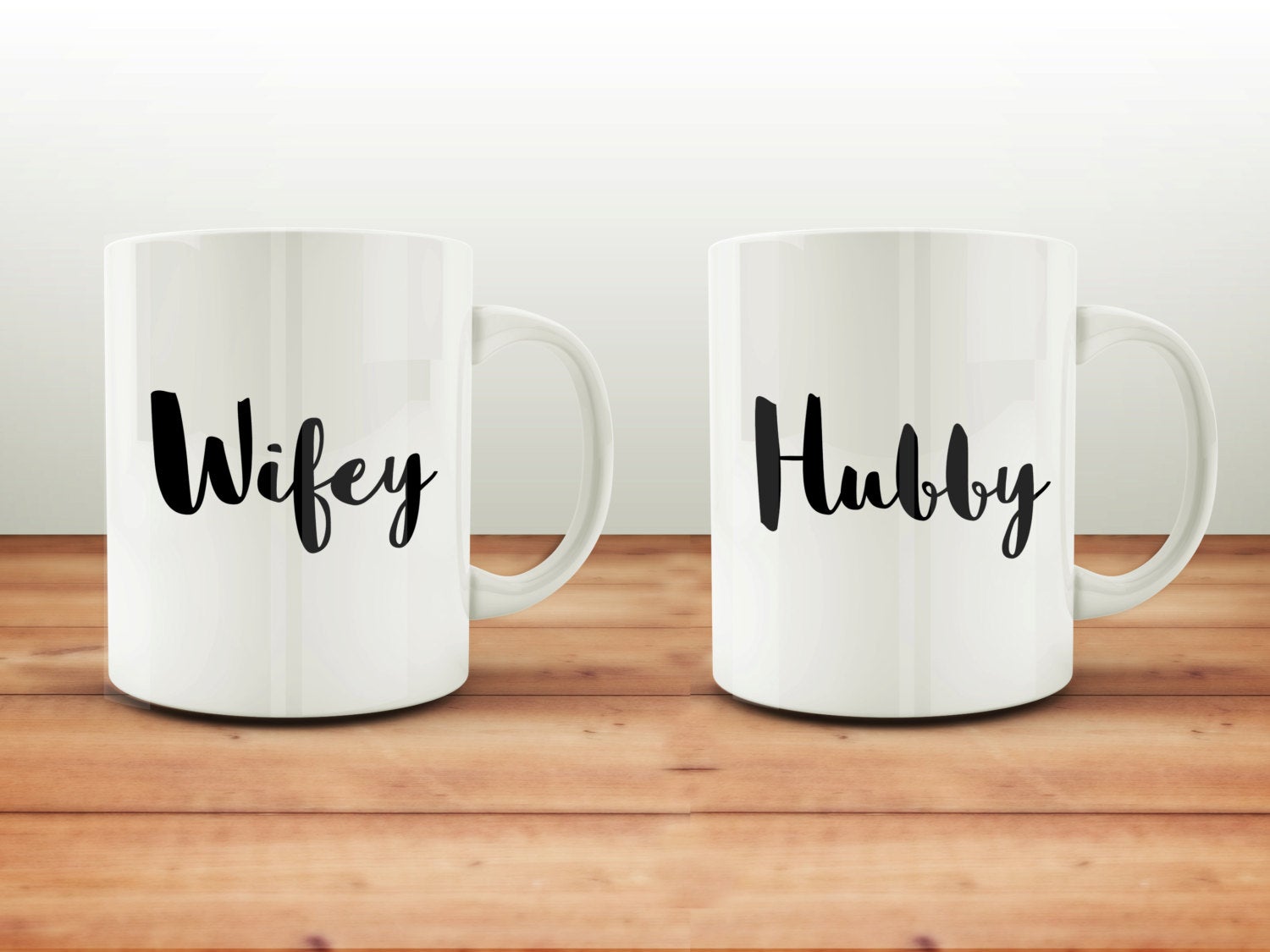 Wifey And Hubby Mugs