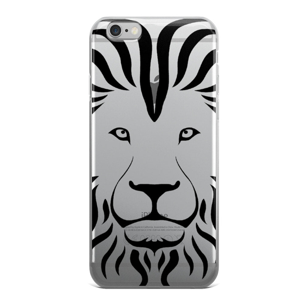 Lion Clear Phone Case