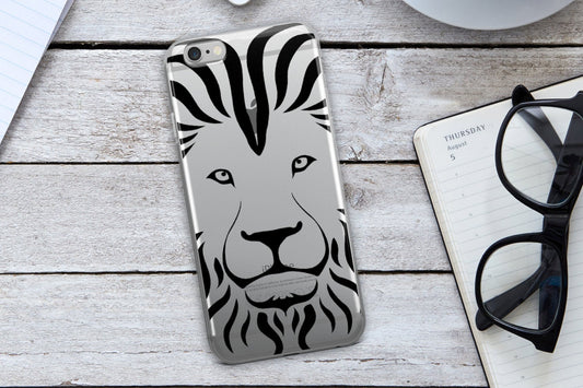 Lion Clear Phone Case