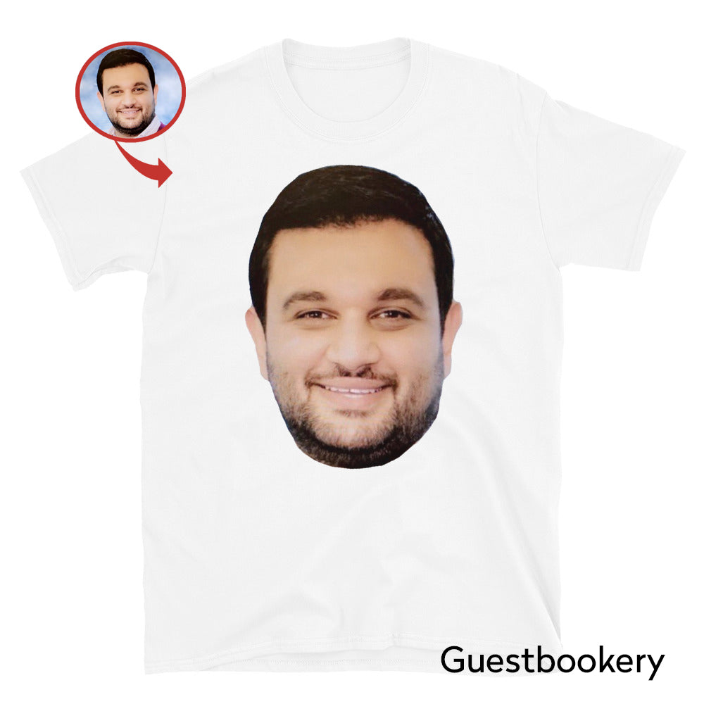Custom Face T-shirt - Double Sided Print