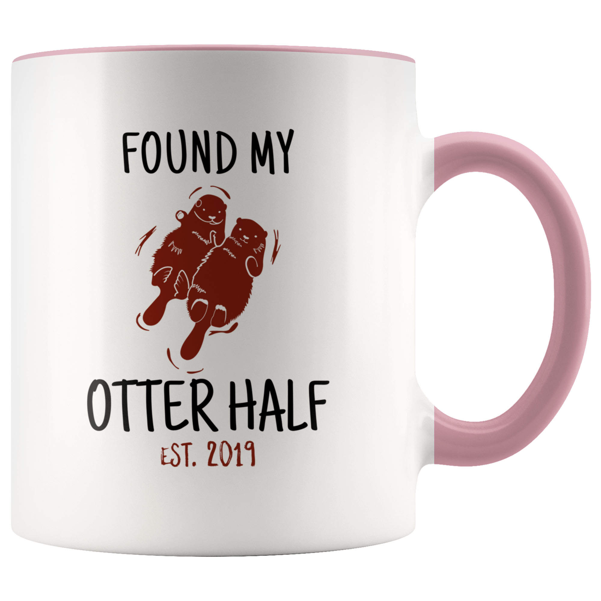 Found My Otter Half Accent Mug 2019 - Guestbookery