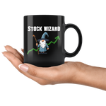 Load image into Gallery viewer, Stock Wizard Mug Black - Guestbookery
