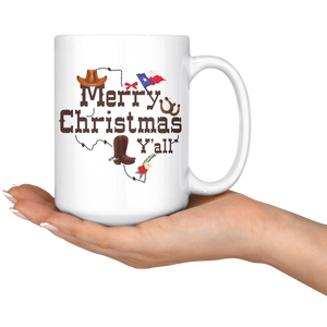 Merry Christmas Texas Mug - Guestbookery