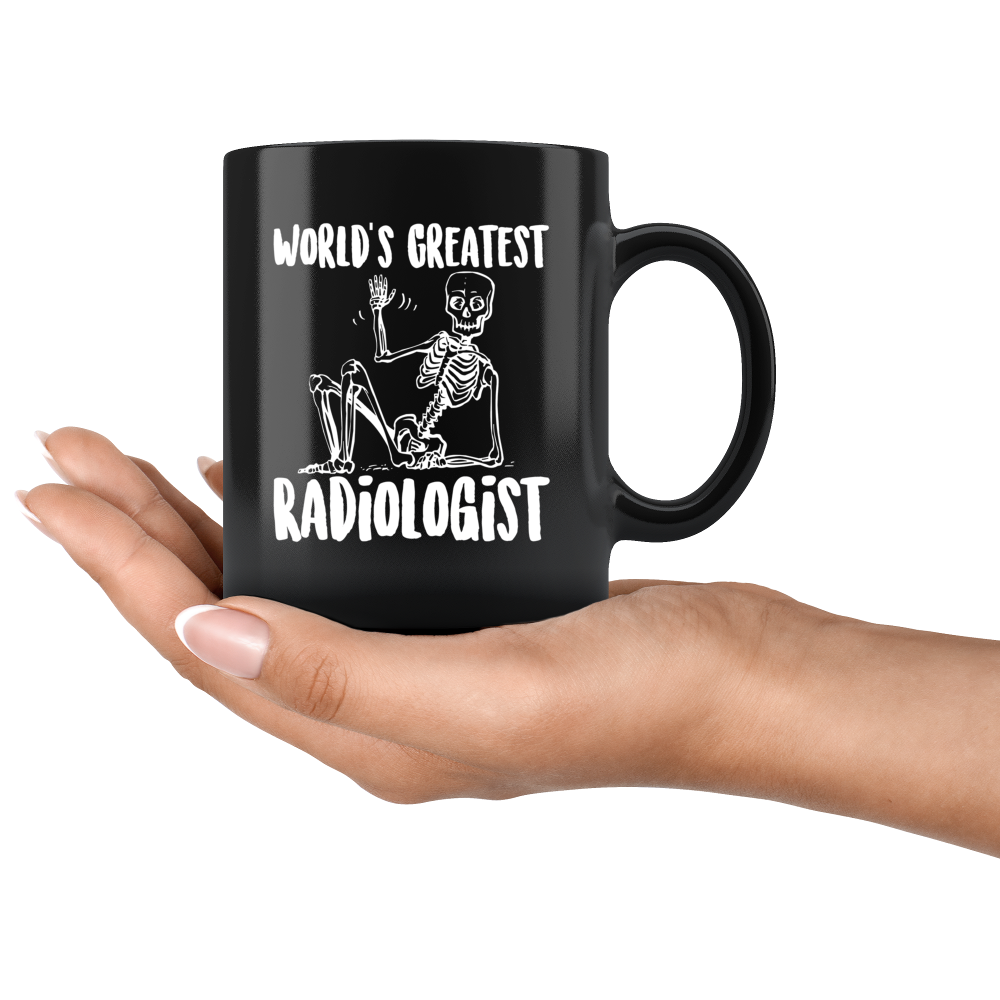 RADIOLOGIST MUG BLACK - Guestbookery