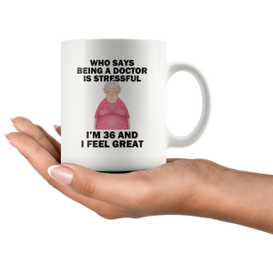 Doctor Mug 11oz white - Guestbookery