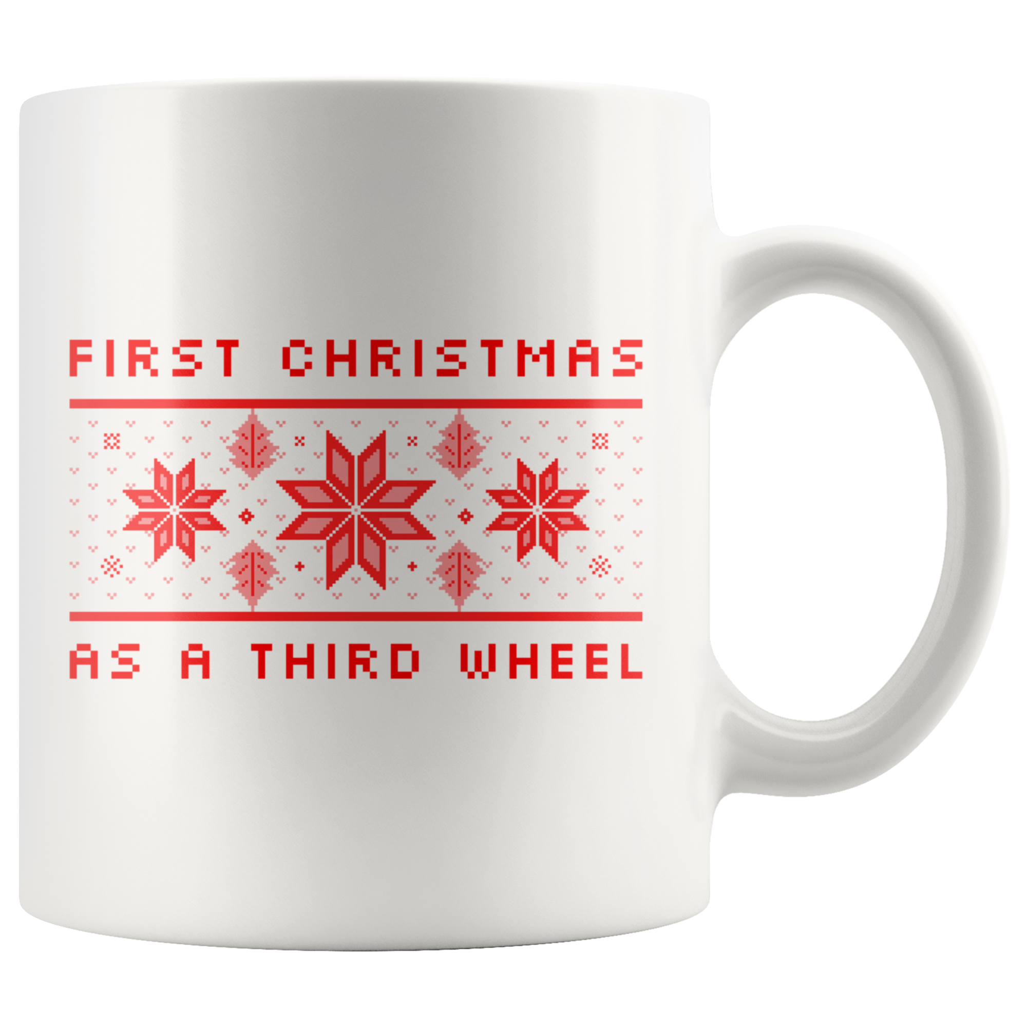 First Christmas as 3rd Wheel Mug - Guestbookery