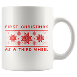 Load image into Gallery viewer, First Christmas as 3rd Wheel Mug - Guestbookery
