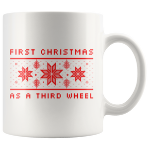 First Christmas as 3rd Wheel Mug - Guestbookery