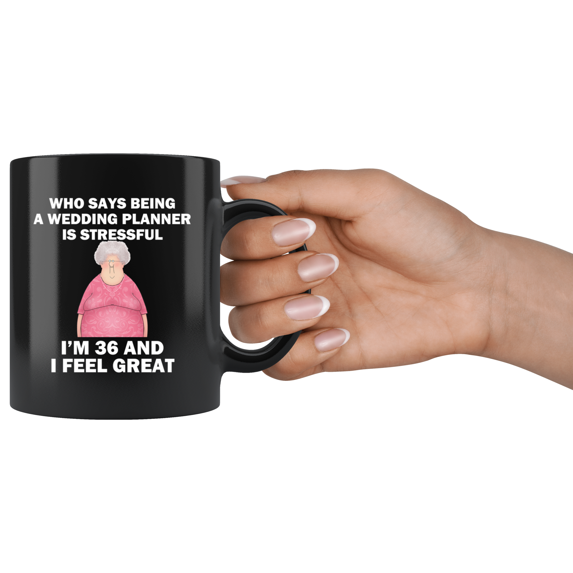 Wedding Planner Mug Black - Guestbookery