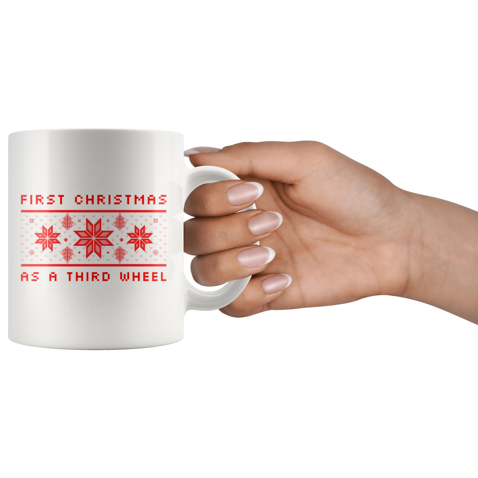 First Christmas as 3rd Wheel Mug - Guestbookery