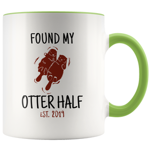 Found My Otter Half Accent Mug 2019 - Guestbookery