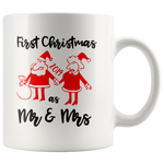 Load image into Gallery viewer, first christmas as mr and mrs 2019 11oz - Guestbookery
